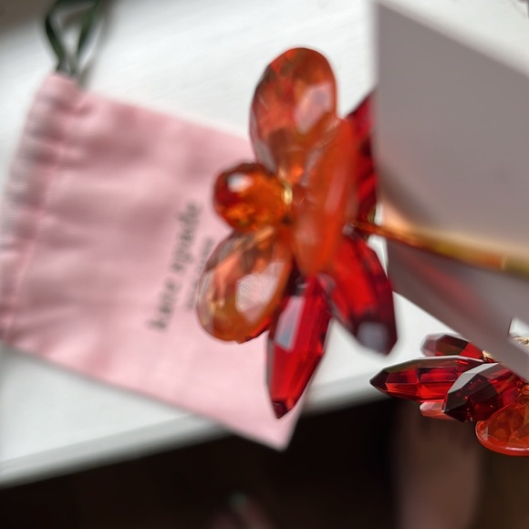 NWT Kate Spade Blooming Brilliant Statement Earrings - Picture 4 of 4